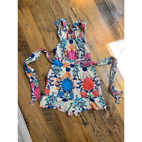 Plenty by Tracy Reece floral romper - Picture 3 of 4